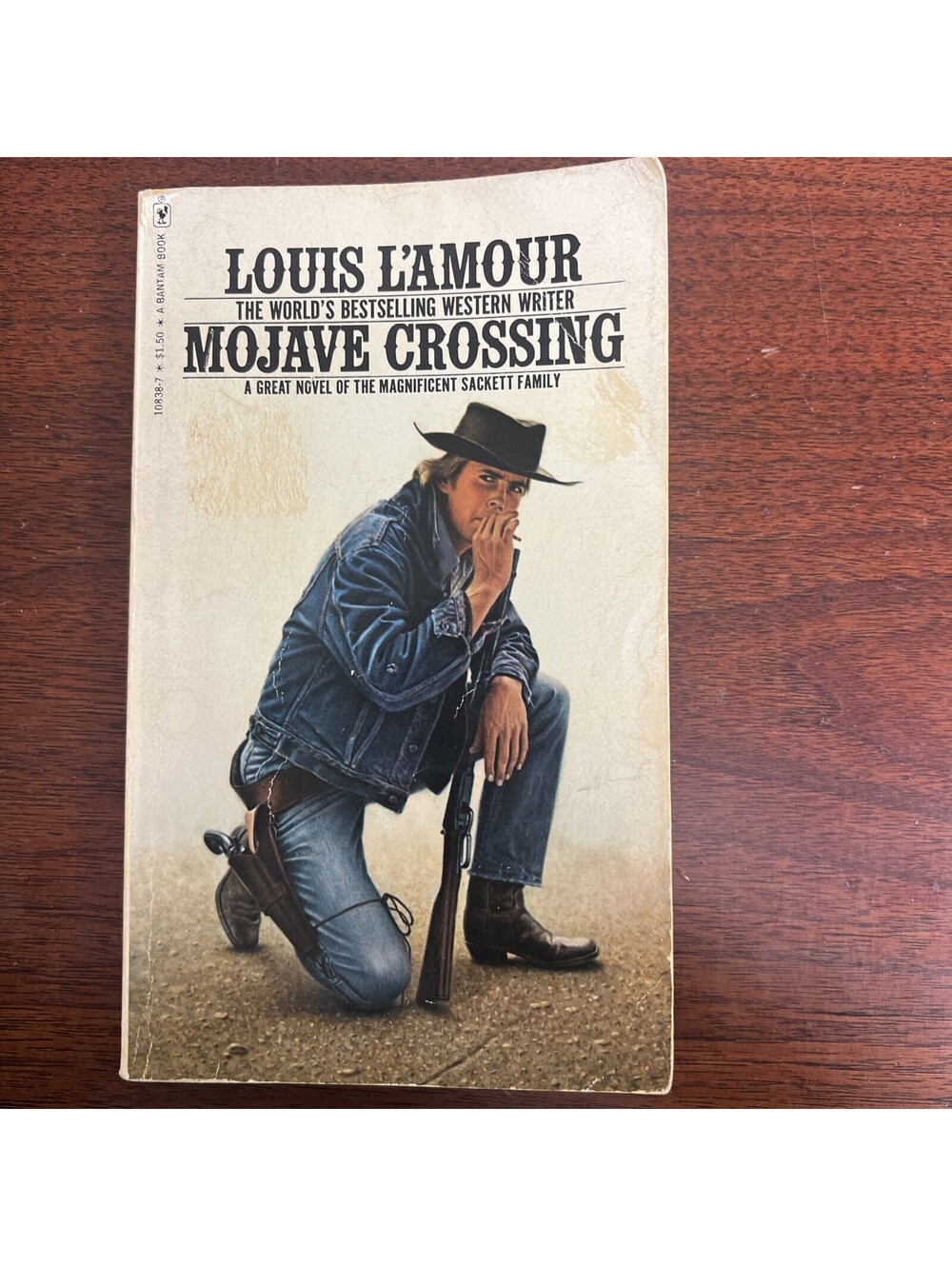 The Sacketts # 6 Mojave Crossing by Louis L'amour, Very Good Book
